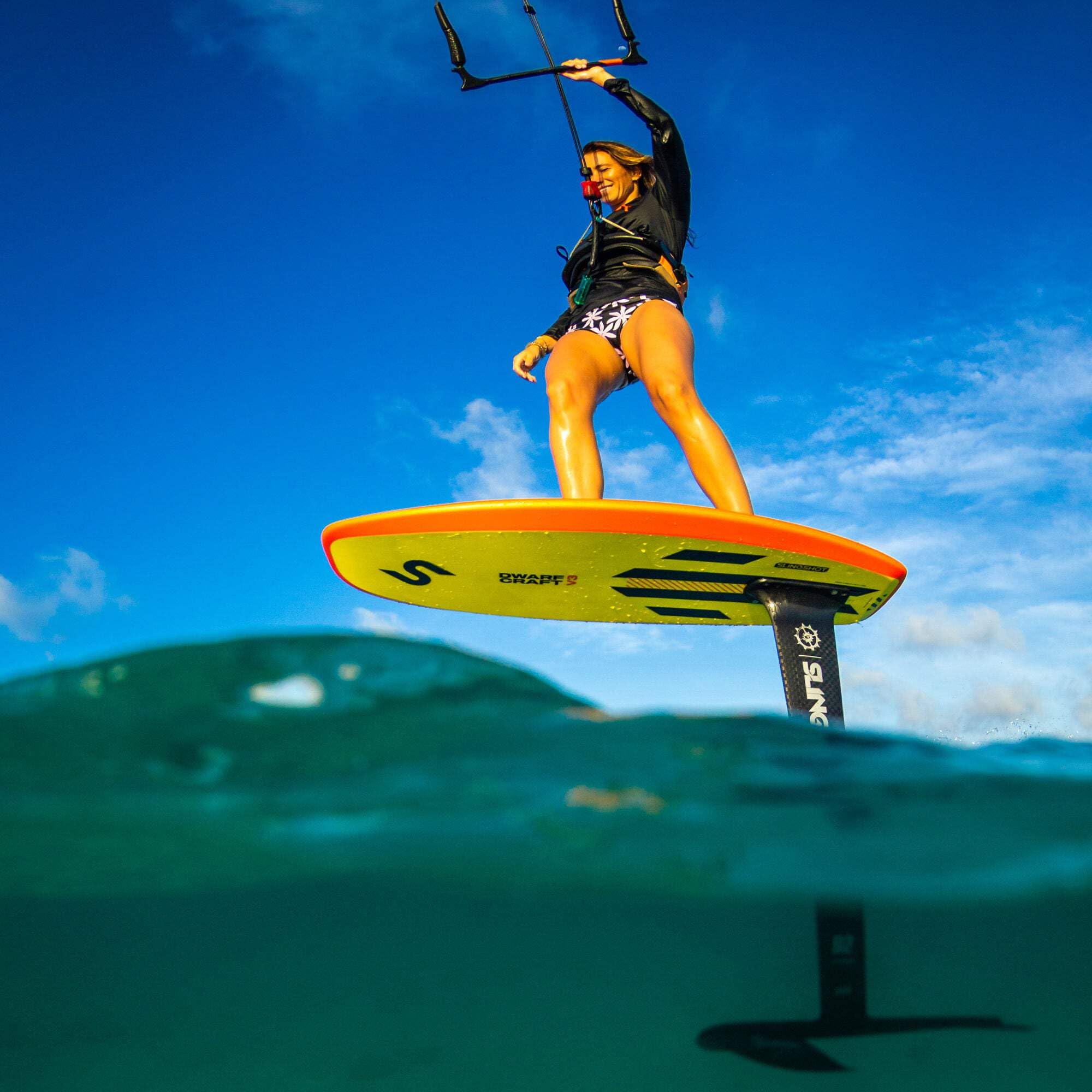 サーフィン・ボディボード Slingshot dwarfcraft+Naish HA 1800+2400 Amazon.com : Slingshot Sports Dwarf Craft V3 Foil Board, 130 cm